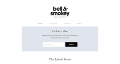 Desktop Screenshot of bellandsmokey.com